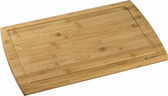 Zassenhaus Rectangular Bamboo Chopping Board Brown 42x27.5cm