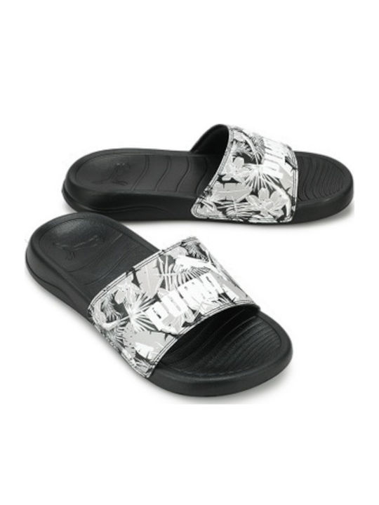 Popcat Slides in Black Color