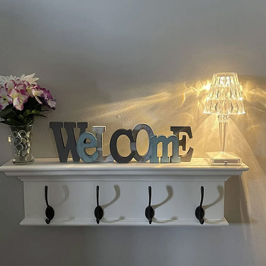 Andowl RZ-121 Dekorative Lampe Transparent