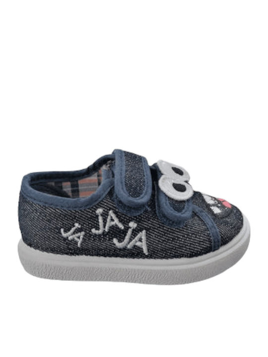 Kinder Sneakers mit Klettverschluss Blau