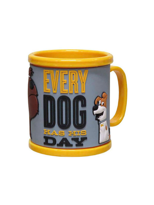 Hollytoon Secret Life Of Pets Чаша Пластмаса Многоцветна