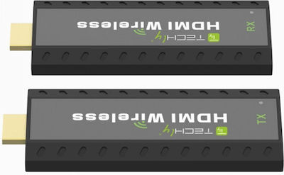 Techly IDATA HDMI-WL53 AV HDMI Extender IDATA HDMI-WL53