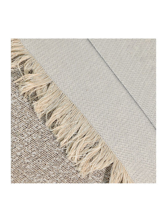 Lino Home Sofa Throws 2 Seater Meliki 180x250cm Beige