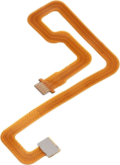 Kabel mit Fingerabdruck in Orange Farbe für Ehre spielen