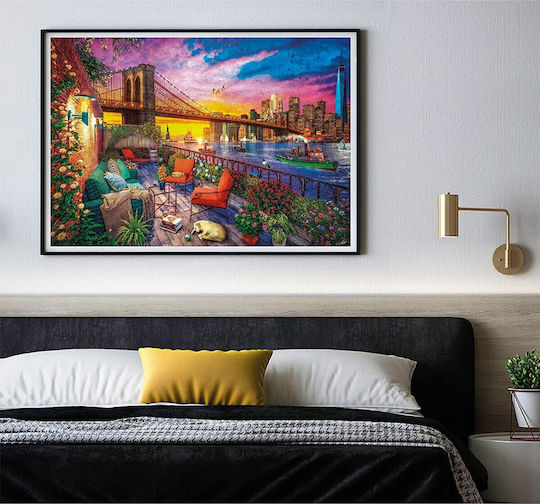Ηλιοβασίλεμα στο Μανχάταν Puzzle 2D 3000pcs