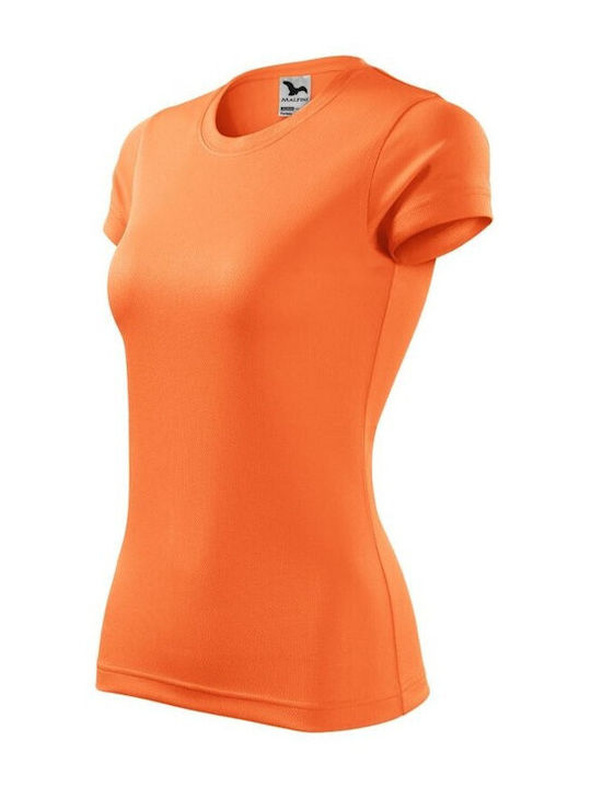 Malfini Werbe-T-Shirt in Orange Farbe