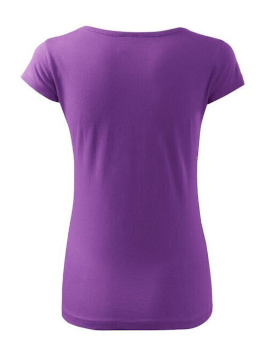 Malfini Women's Short Sleeve Promotional T-Shirt Purple