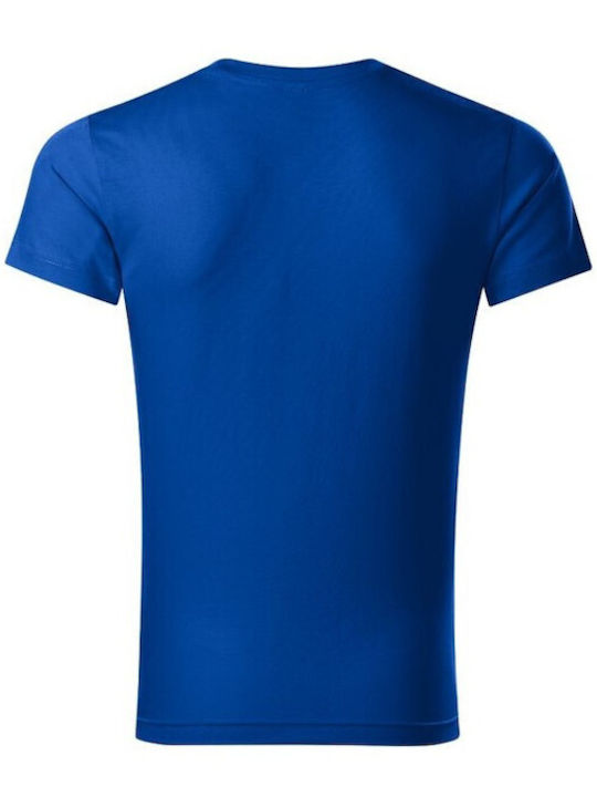 Malfini Men's Short Sleeve Promotional T-Shirt Blue 146-05