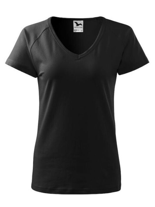 Malfini Women's Short Sleeve Promotional T-Shirt Black 128-01