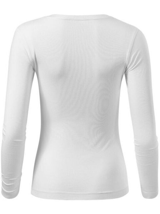 Malfini Women's Long Sleeve Promotional Blouse White