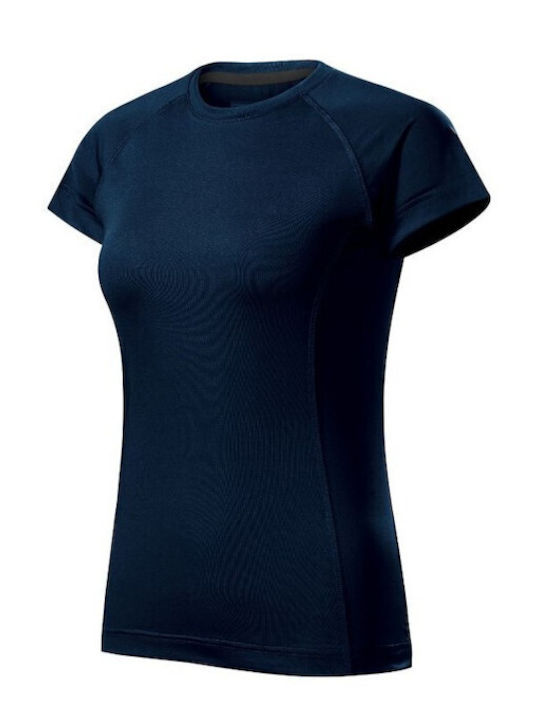 Malfini Women's Short Sleeve Promotional T-Shirt Navy Blue