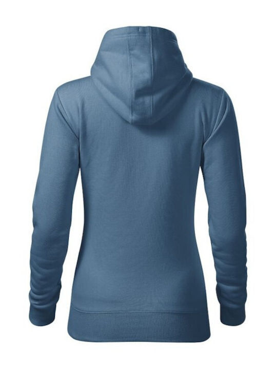 Malfini Werbe-Hoodie in Blau Farbe