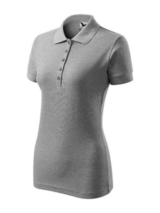 Malfini Women's Short Sleeve Promotional Blouse Gray