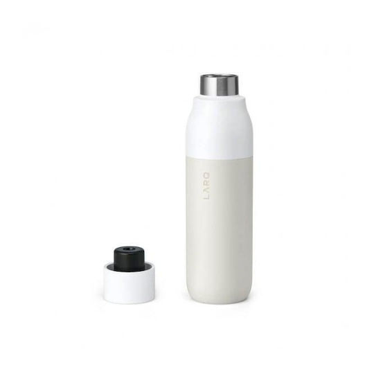 LARQ PureVis Flasche Thermosflasche Rostfreier Stahl 500ml Granite White