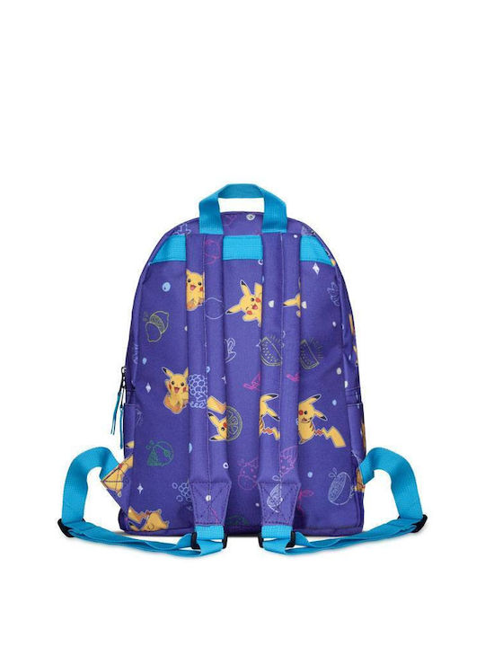 Difuzed Pokemon Colorful Pikachu School Bag Backpack Kindergarten in Purple color