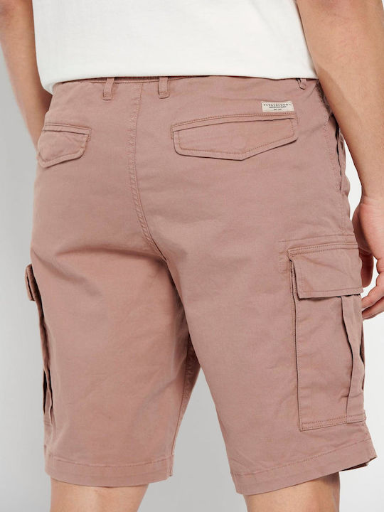 Funky Buddha Men's Shorts Cargo Pink