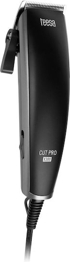 Teesa Cut Pro X300 Κουρευτική Μηχανή Ρεύματος Μαύρη TSA0528