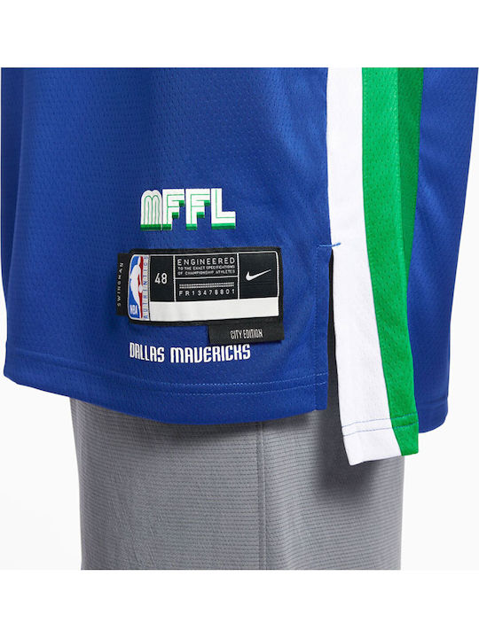 Luka Doncic Dallas Mavericks City Edition Jersey Style Basketball