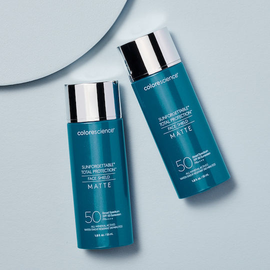 Colorescience Sunforgettable Total Protection Face Shield Матово Минерална Минерална Водоустойчива Слънцезащитна Крем За Лице SPF50 55ml