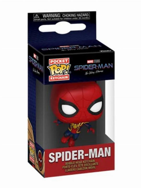 Funko Pocket Pop! Keychain Marvel: Spider-Man No Way Home (Leaping) Bobble-Head Funko Pocket Pop! Keychain Marvel: Spider-Man No Way Home (Leaping) Bobble-Head
