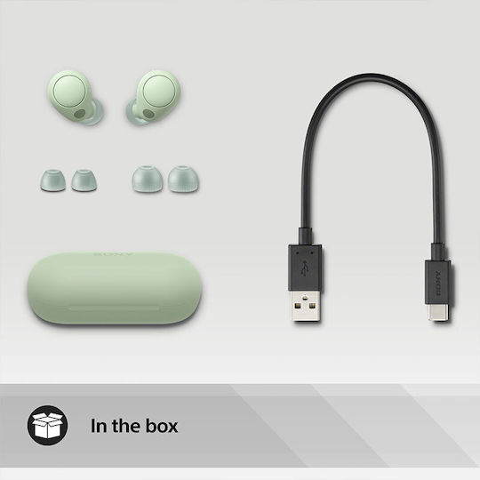Sony WF-C700N In-ear Bluetooth Handsfree Earphones with Charging Case Sage Green