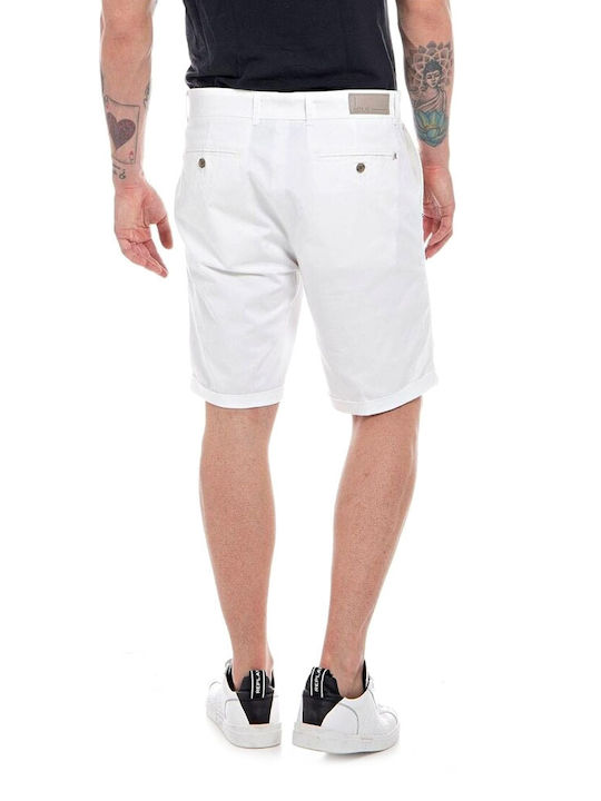 Replay Men's Shorts Chino White