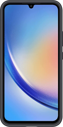 Samsung Back Cover Σιλικόνης Μαύρο (Galaxy A34)