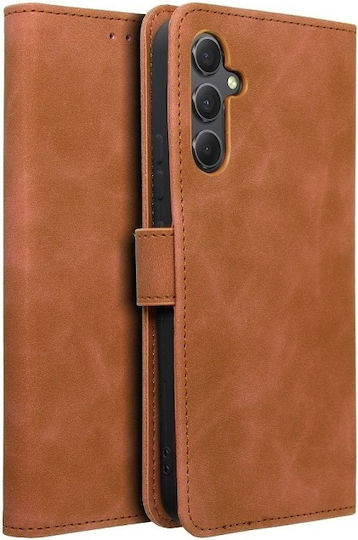 Tender Wallet Δερματίνης Καφέ (Galaxy A34)