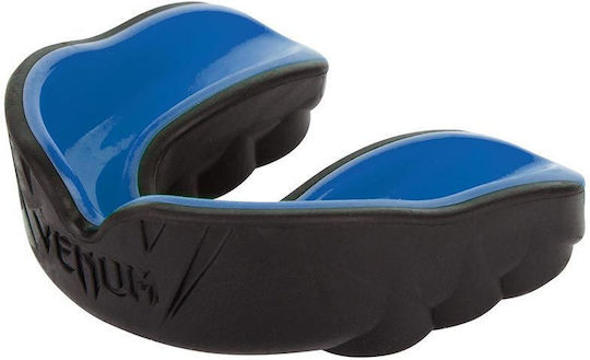 Venum Challenger Senior Protective Mouth Guard with Case Blue