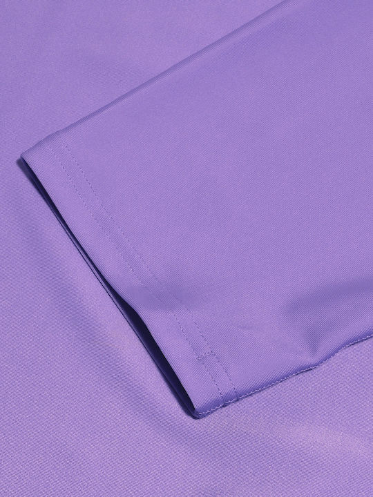 Speedo Tricou De Protecție Solară Pentru Femei Mânecă Lungă Violet UPF 40+