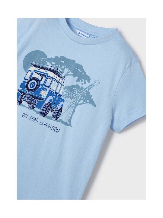 Mayoral Kids T-shirt Light Blue