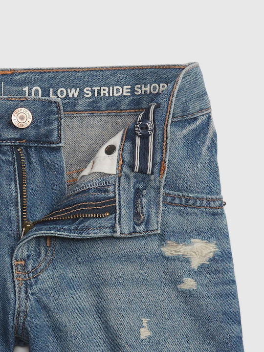 Șort/Salopetă Copii Denim Albastru