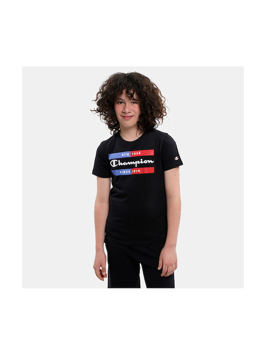 Champion Tricou pentru copii Negru