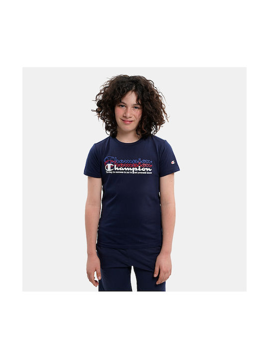 Champion Kids T-shirt Blue