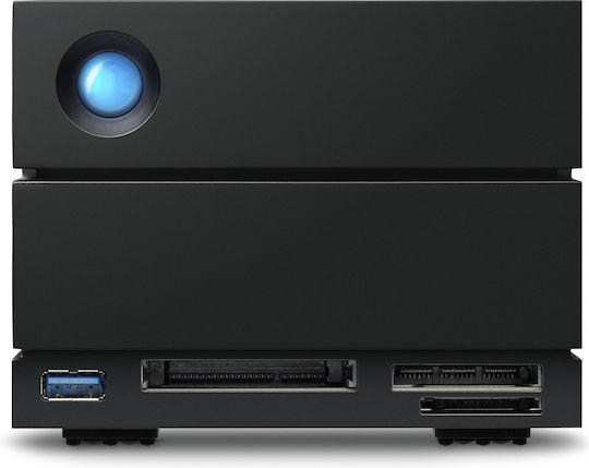 Lacie 2big Dock Thunderbolt 3 / USB 3.1 Extern HDD 32TB Multi-Bay Negru