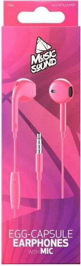 Cellular Line In-ear Handsfree with 3.5mm Connector Pink