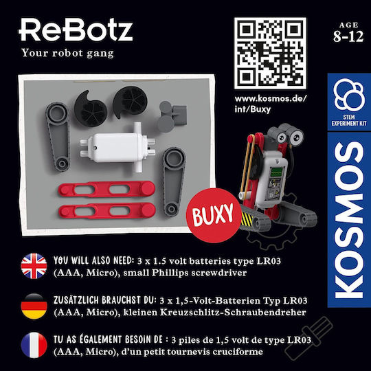 Kosmos Rebotz Buxy STEM Εκπαιδευτικό Παιχνίδι Ρομποτικής για 8+ Ετών