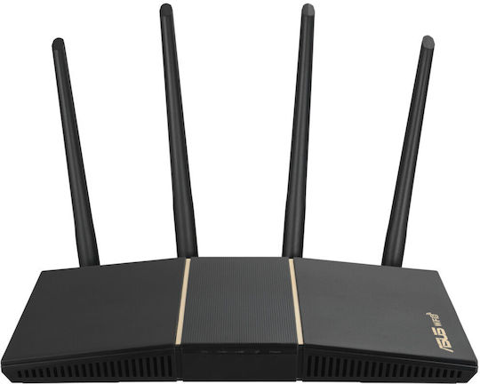 Asus RT-AX57 AX3000 Ασύρματο Router Wi‑Fi 6 με 4 Θύρες Gigabit