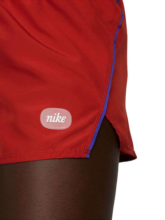 10k Icon Clash Γυναικείο Αθλητικό Σορτς Dri-Fit Κόκκινο