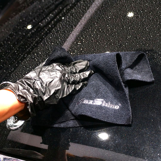 Maxshine Cloth Microfiber Polishing Car 300gsm Black 40x40cm