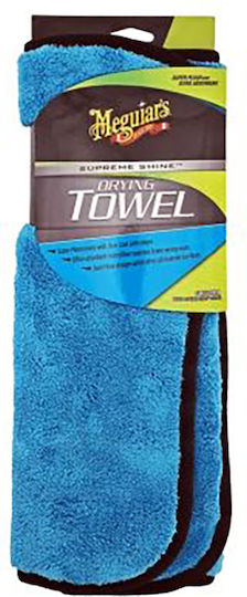 Meguiar's Supreme Shine Drying Towel Lavetă Microfibră Uscare pentru Corp Auto 920gsm Albastru 55x40cm