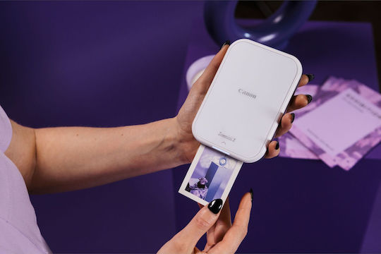 Canon Zoemini 2 Zink Photo Printer with Bluetooth White