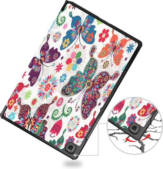 Tri-Fold Flip Cover Butterflies (Galaxy Tab A7 2020/2022)