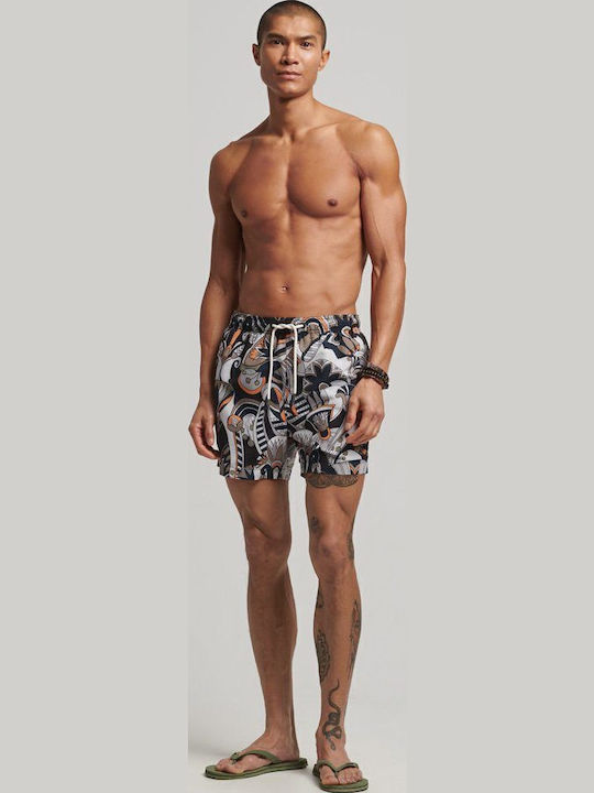 Men's Swimwear Shorts Multicolour with Patterns