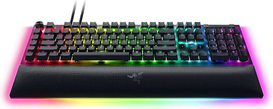 Razer BlackWidow V4 Pro Gaming Mechanical Keyboard with Razer Yellow switches and RGB lighting (English US)