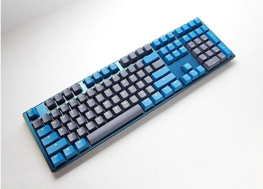 Ducky One 3 Daybreak Gaming Mechanical Keyboard with Cherry MX Brown switches and RGB lighting (English US) Blue