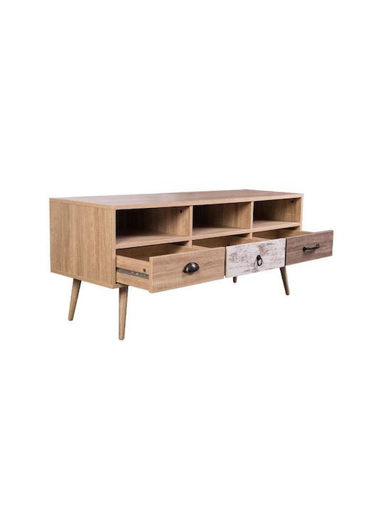 TV-Ständer Lounge Sapphire Eiche M120xP39.5xH50cm