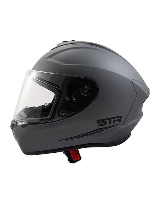 STR Norma Grey/Matt Motorcycle Helmet Full Face ECE 22.05