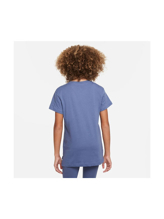 Nike Kinder-T-Shirt Blau