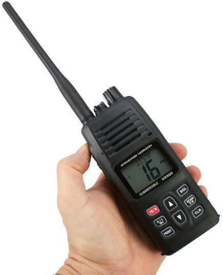 Standard Horizon HX400E Ασύρματος Πομποδέκτης VHF Marine 5W με Μονόχρωμη Οθόνη